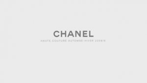 Показ женской коллекции Chanel осень-зима 2008-2009