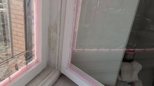 Покраска деревянного (советского) окна | шпатлевка и зачистка поверхности