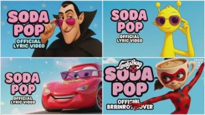 Песня Сода Поп: Дракула против Спрунки, Маккуина и Леди Баг — Тайлс Хоп Брэйнрот Битва