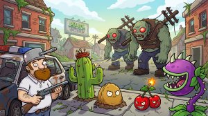 Зомби против растений-2 Plants vs Zombies PvZ Растения против Зомби ПвЗ-2