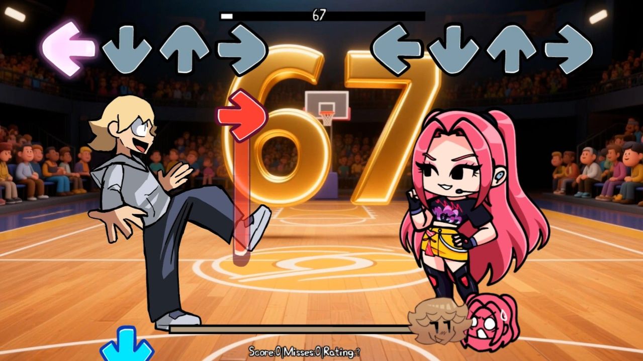 ФНФ 67 Мем ПРОТИВ МИРЫ KPop Охотницы на демонов БАТЛ!