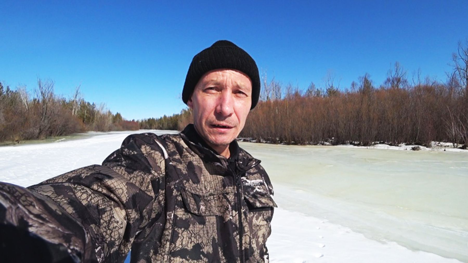 Съездили на разведку на реку Читинка.