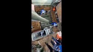 Монтаж погреба КАСКАД _Модерн 90