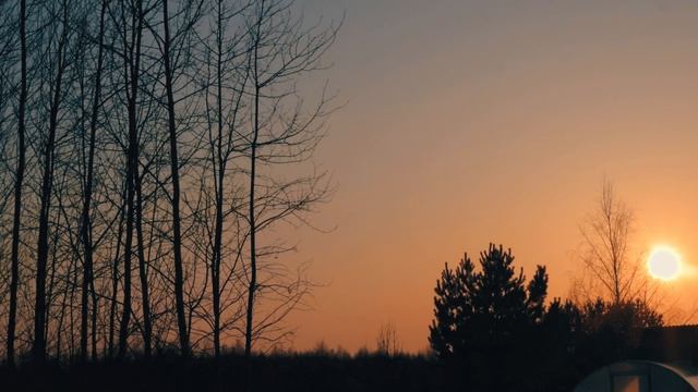 Мартовский закат