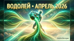 ВОДОЛЕЙ — Гороскоп апрель 2026: Пробуждение будущего и свобода быть собой