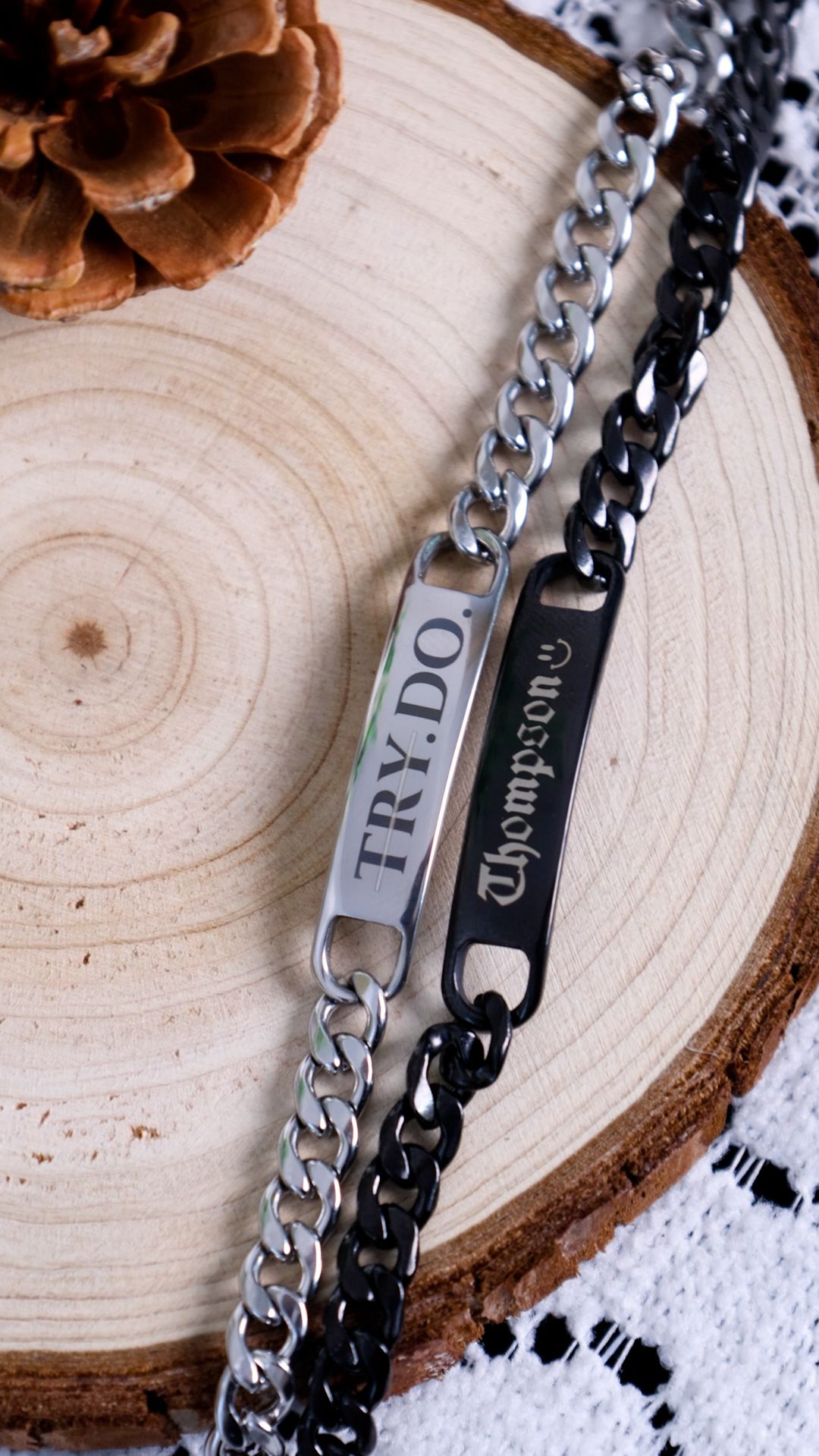 Лазерная гравировка на браслете в Москве и Казани | Гравировка на металле