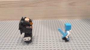 лего анимация бой