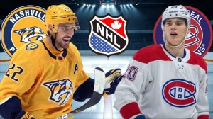 ХОККЕЙ ЧЕМПИОНАТ НХЛ. НЭШВИЛЛ - МОНРЕАЛЬ.  ТЕКСТОВАЯ ОНЛАЙН ТРАНСЛЯЦИЯ