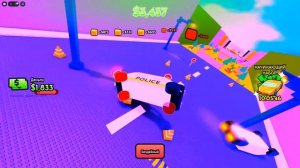 СКИНУЛ ТАЧКУ В ОГРОМНУЮ ЯМУ! РАЗРУШЕНИЕ МАШИН В ROBLOX