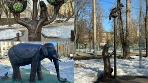 Весна в Москве. Слон и Моська. Ворона и лисица. Кот учёный и русалка.