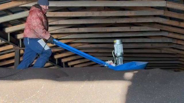 Ворошитель зерна ВЗ-3 производитель Агромаш-НН видео работы и отзыв от клиента