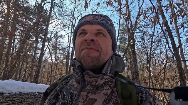 Проверка капканов на путиках.\\ И вот она необычная добыча.\\ Тайга Приморского края.