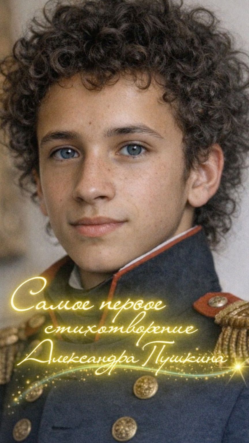Первое стихотворение Пушкина   К другу-стихотворцу Short Пушкин