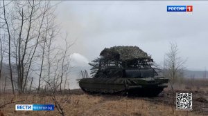 Экипажи танков группировки "Север" уничтожают укрепрайоны ВСУ на Харьковском направлении