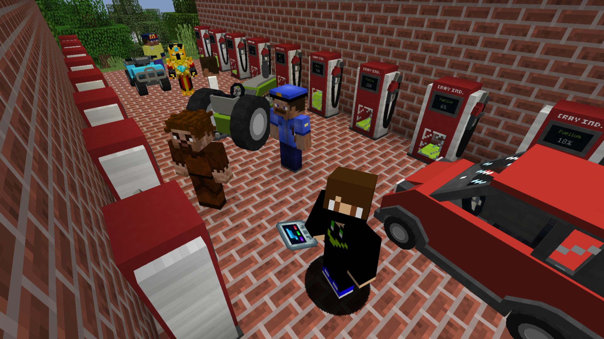 ТИМУР ОТКРЫЛ БИЗНЕС ПО ЗАПРАВКЕ В МАЙНКРАФТ!