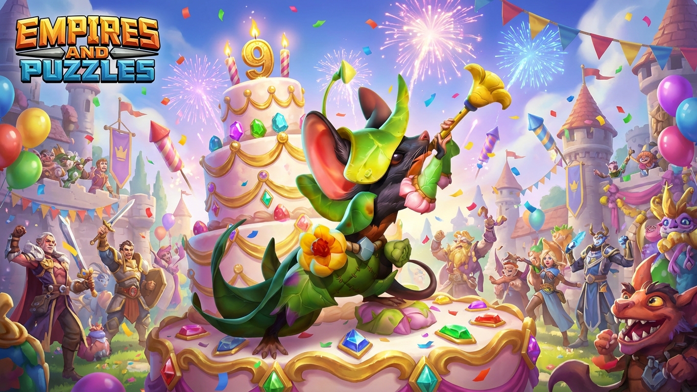 ПРИЗЫВ НА ДЕНЬ РОЖДЕНИЯ X20 🤔 #empiresandpuzzles #империяпазлов #games #happybirthday