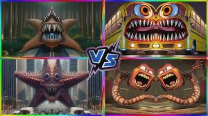 ТАНЦЫ МОНСТРИКОВ! 🚌🌟 ШКОЛЬНЫЙ АВТОБУС И МОРСКАЯ ЗВЕЗДА ПРОТИВ ЧЕРВЯКА! Мультик для детей 🏆