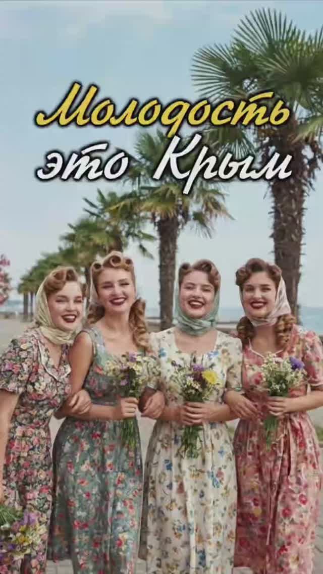 Крым: где ты всегда молодой ✨