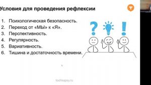 Индивидуальная рефлексия