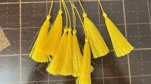 Кисточки из шелковых ниток