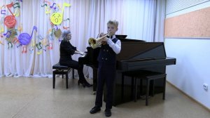 Фахрутдинов Амин. Дж. Конконе «Вокализ». Л. Коган «В дорогу» из Пионерской сюиты