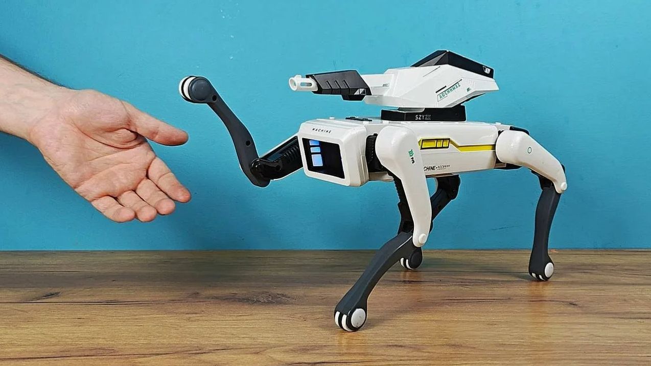 Мой новый питомец Робот Собака Spot из Китая