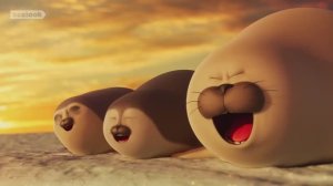 Мультфильм Взгляд Тюленя (Sealook).  Смешные моменты😂 #032  Подборка эпизодов 🐾😆