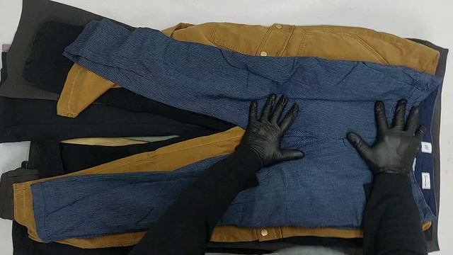 Женские штаны, брюки осень, зима секонд оптом 5 пак