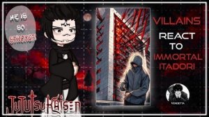 Реакция Злодеев на Итадори + Будущее / Персонажи Магической битвы / Гача реакция / Jujutsu Kaisen