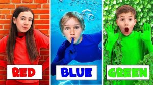 Экстремальные прятки в одном цвете! Камуфляж