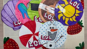 Лол в коллаборации с мультиками👧🏼🌈 Бумажные сюрпризы🎀