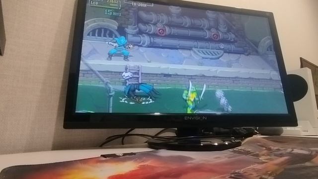 TEENAGE MUTANT NINJA TURTLES:SHREDDER'S REVENGE. Часть 2-я-Два босса