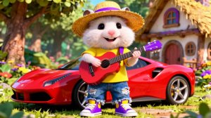 😋МУЛЬТИК-ПЕСЕНКА: ХОМЯЧОК КРОХА | Развивающие детские песни и мультики