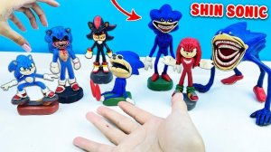 [Лепка ОК]Лепим все фигурки Соника Ёж Шэдоу  Соник в кино  Наклз  персонажи своими руками