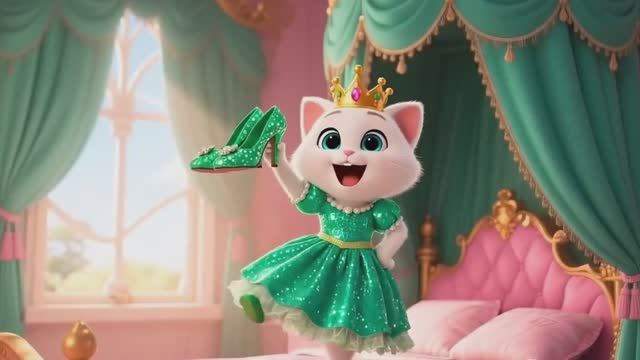 Милый котенок попробует макияж💄 В первый раз 😻 Первая часть