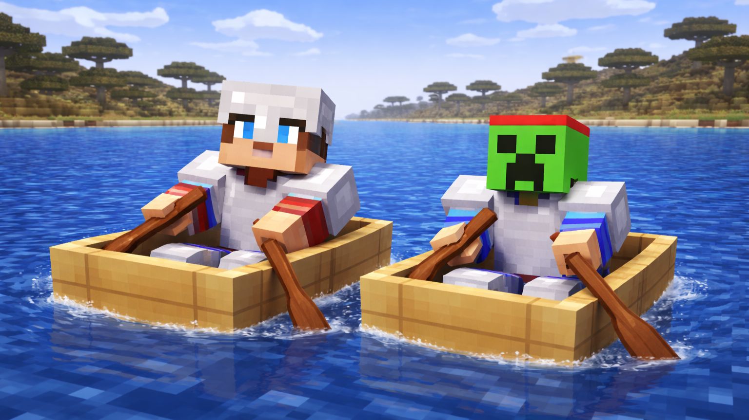 Юра и  мама путешествуют на лодках и строят каньон - Выживание в новом мире. Часть 12