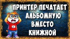 Принтер Печатает Альбомную Ориентацию Вместо Книжной - Быстрое Исправление