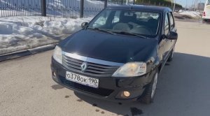 Продан! Renault Logan 2011, 1.6МT, пробег 114 тыс. км., местонахождение: г. Рязань