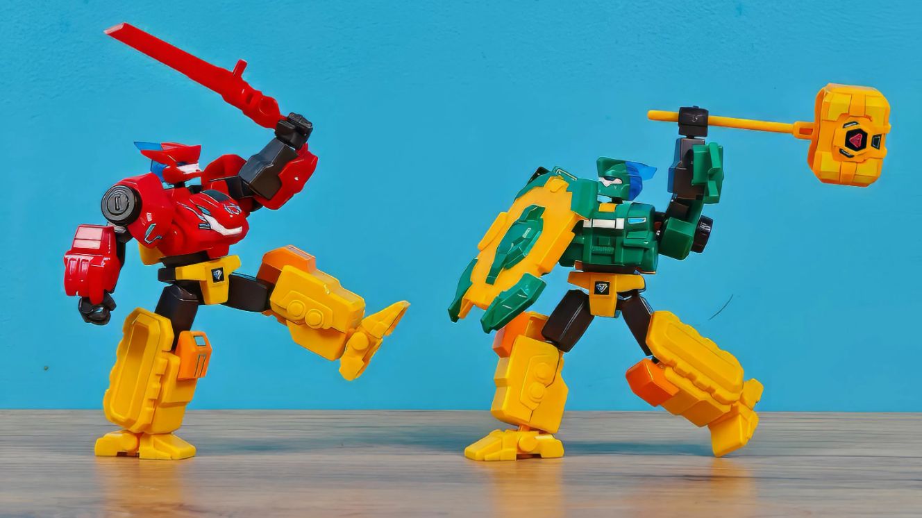 Собрал Героев ДИНОСТЕР из деталей и ОЖИВИЛ их