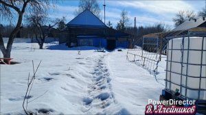 Мартовская борьба со снегом