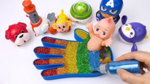 Пупс и ванна. Первые мультфильмы для малышей. Яркие игрушки. Фокусы и волшебство. Звуки Асмр