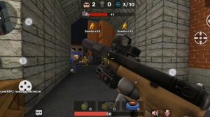 Играю в режиме «выживание» с дробовиком