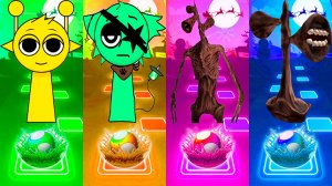 Coffin Dance Спрунки и Сиреноголовый 226 уровень - Мультики | МУЛЬТФИЛЬМЫ SPRUNKI в Tiles Hop