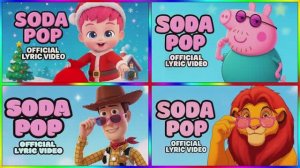 Малыш против Свинки Пегги, Игрушек и Короля Льва — Песня Сода Поп: Кто Лучший?