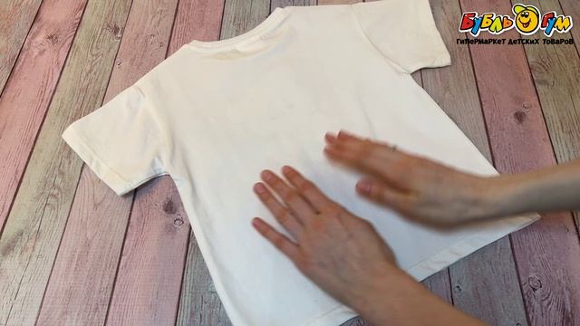 Футболка Lanson Kids хлопковая с прямым кроем с принтом мишки белая - видео