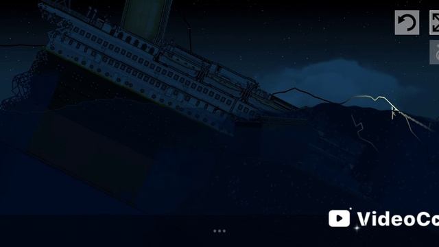 потопление Титаника в игре floating sandbox смотреть онлайн