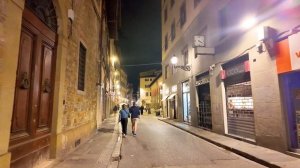 Флоренция Италия 2026 Ночная жизнь и прогулка по музею под открытым небом ✨