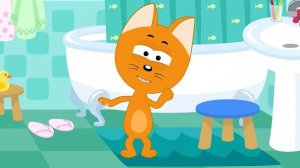 Зубы и Микробы - Котенок Котэ - Учимся чистить зубы