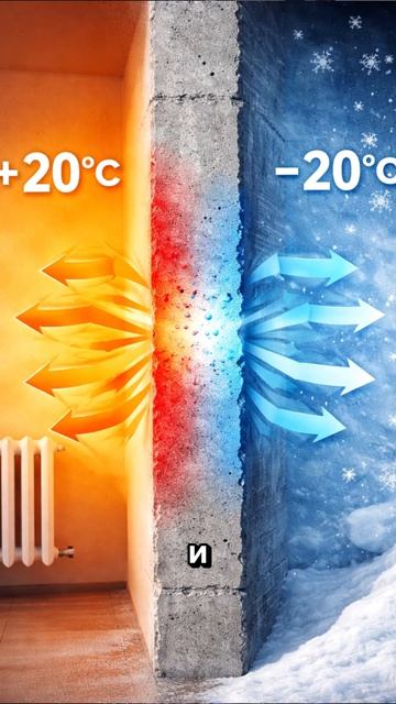 Где будет точка росы при утеплении изнутри