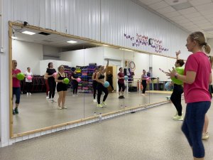 Активное кардио с мячами